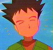 Brock blushing