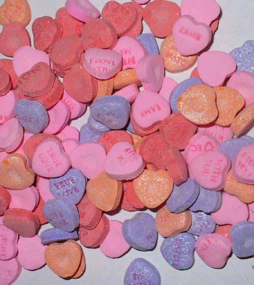 Surviving Purely out of Spite” Dark Humor Candy Heart (Block