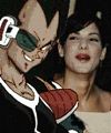 Vegeta with Sandra Bullock